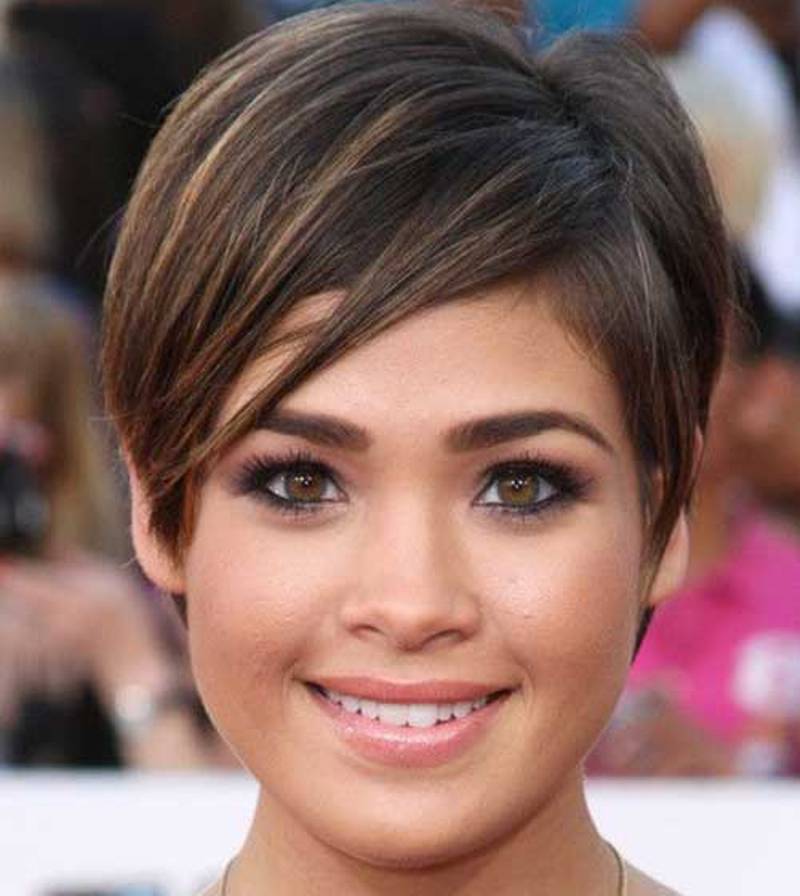 Pixie with fat cuts faces Short Hairstyles