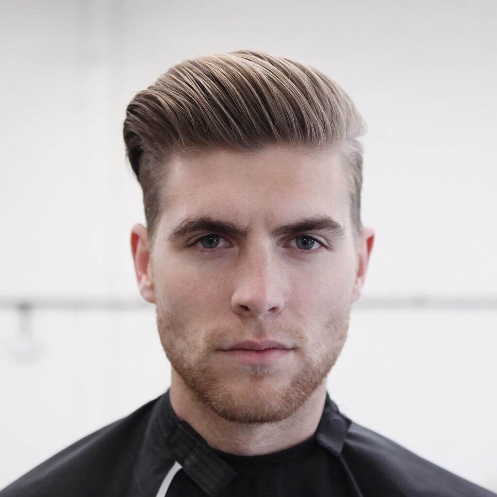 19+ Modern Pompadour Low Skin Fade Haircut - Men Hairstyle Ideas