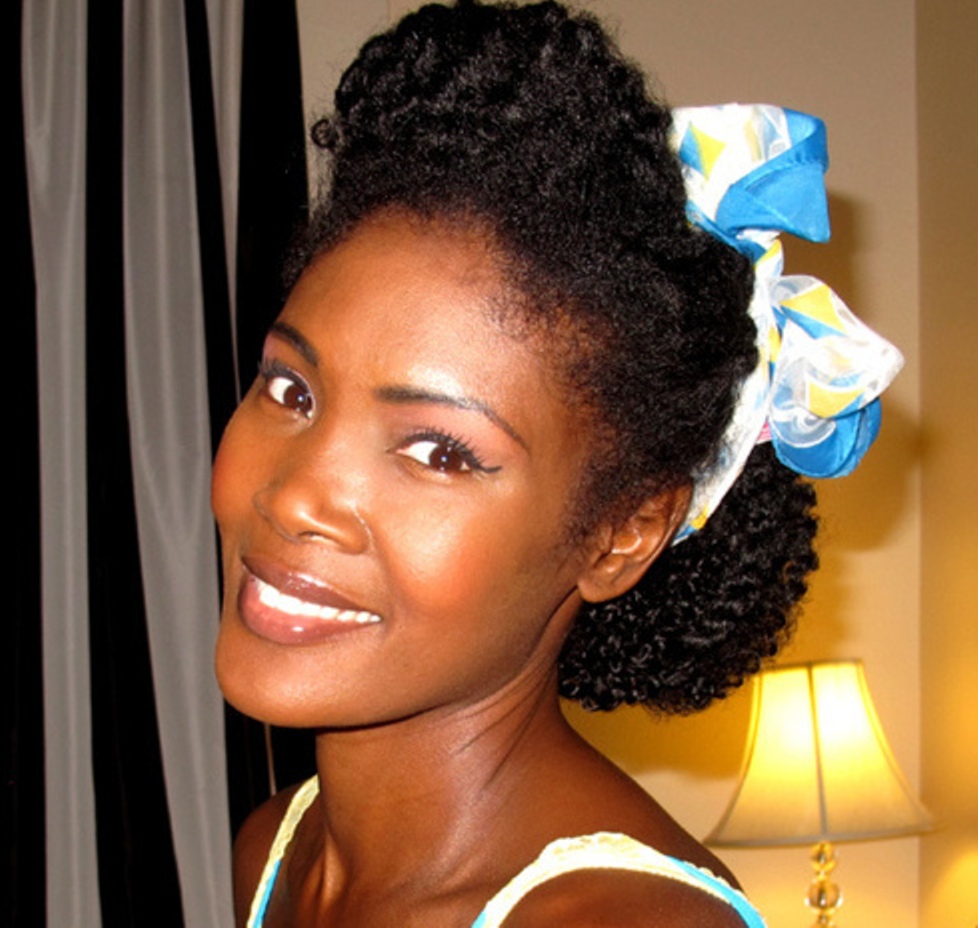 Natural Black Hairstyle