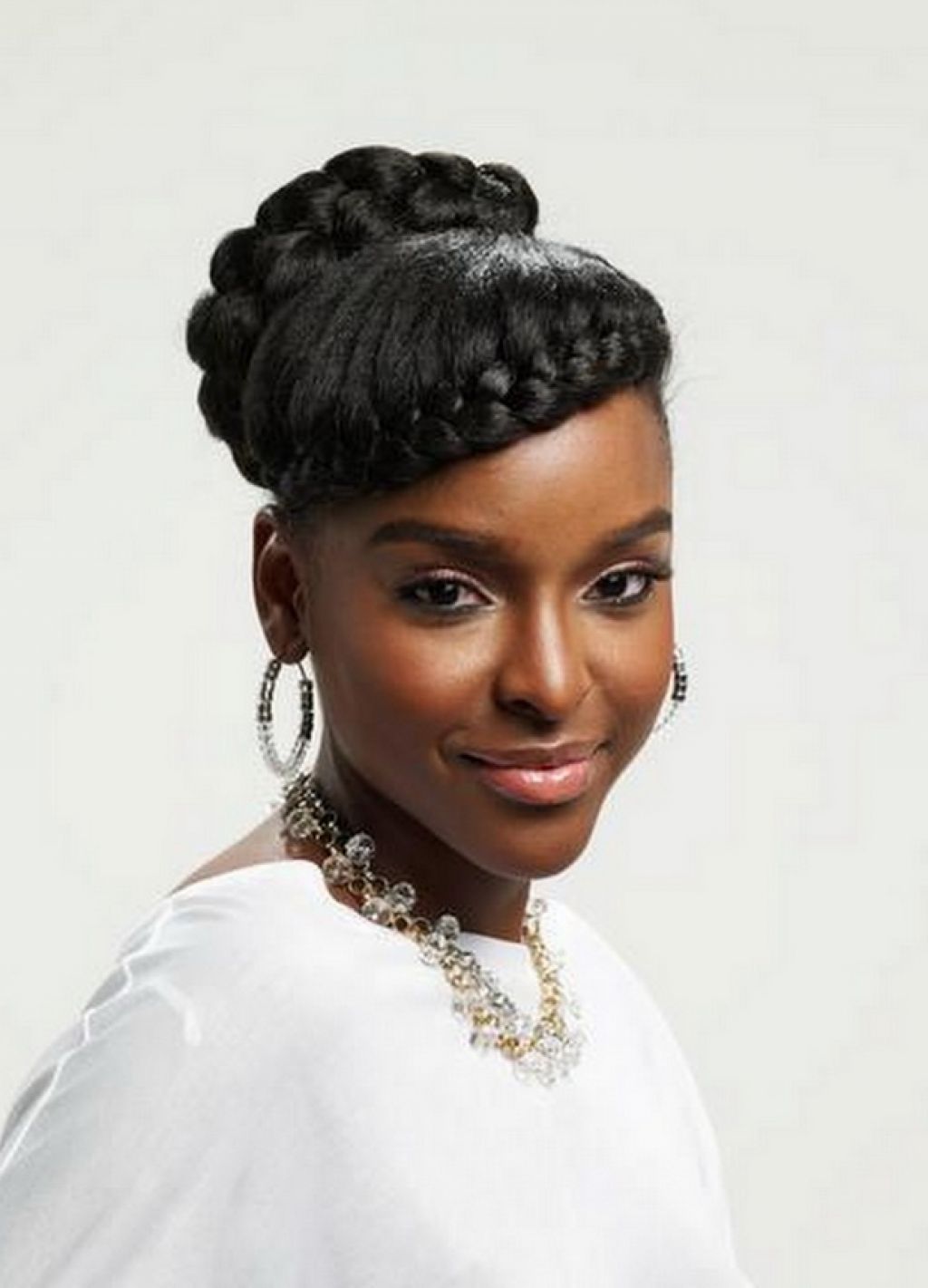 Natural Hair Braided Updos