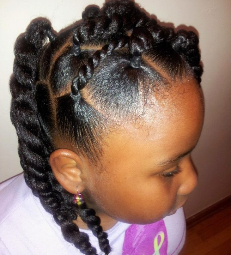 13 Easy Natural Hairstyles for Kids With Short to Medium Length Hair In