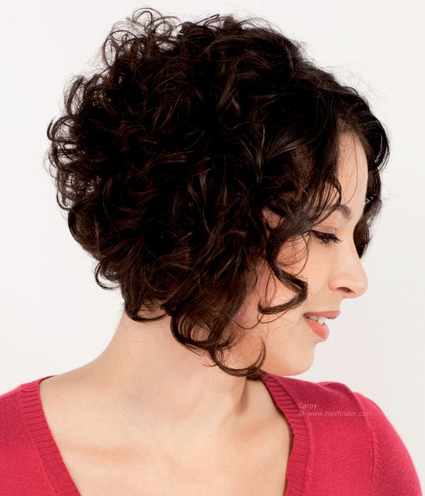 Curly Pixie Cut