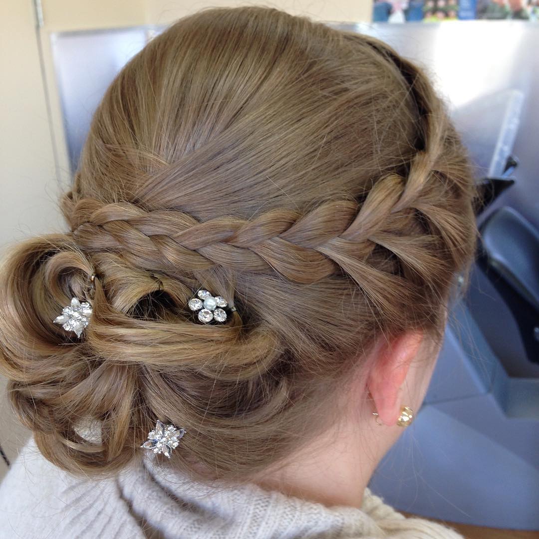 Simple Updo For Long Hair