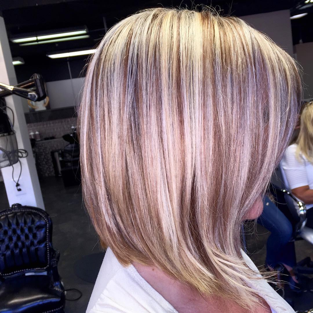 colorful highlight ideas for short hair