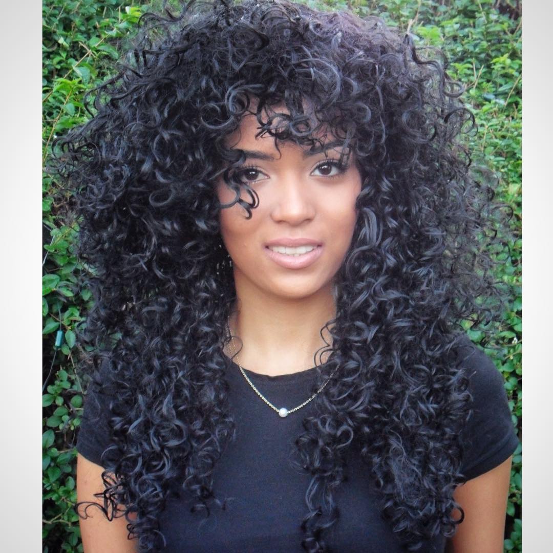 Hairstyles With Curly Weave