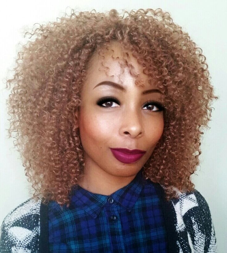 Curly Weave Hairstyles With Color