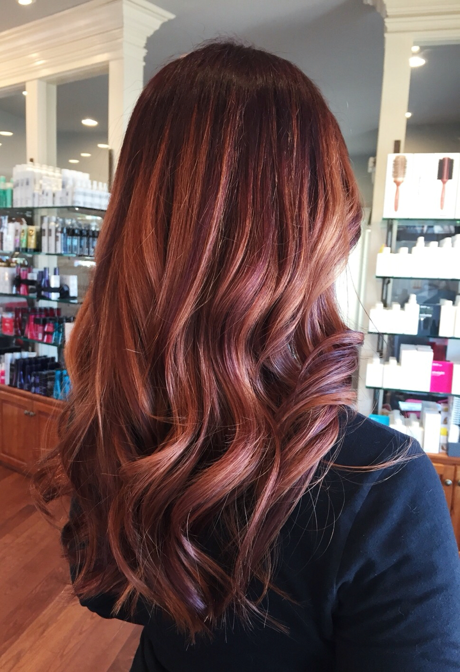 Best Color Highlights For Auburn Hair