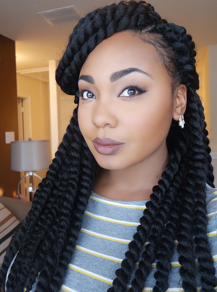 Crochet Braids 15 Twist Curly and Straight Crochet Hairstyles
