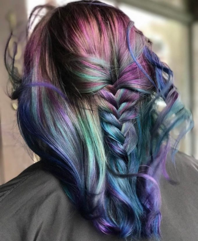 Oil Slick Hair Everything To Know About the Fun Color Trend