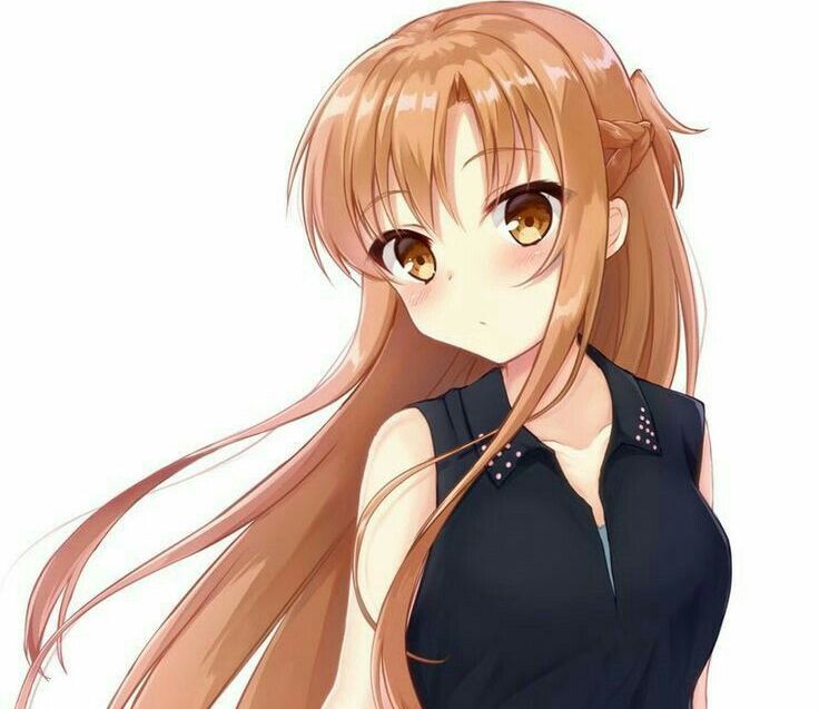 Anime Girl Light Brown Hair Telegraph